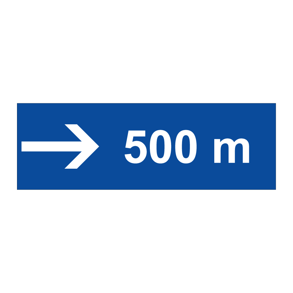 500 m