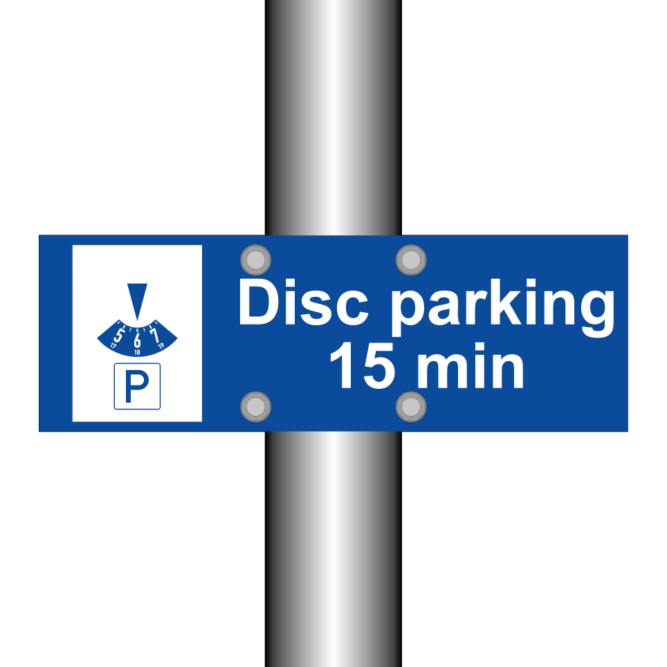 Disc parking 15 min