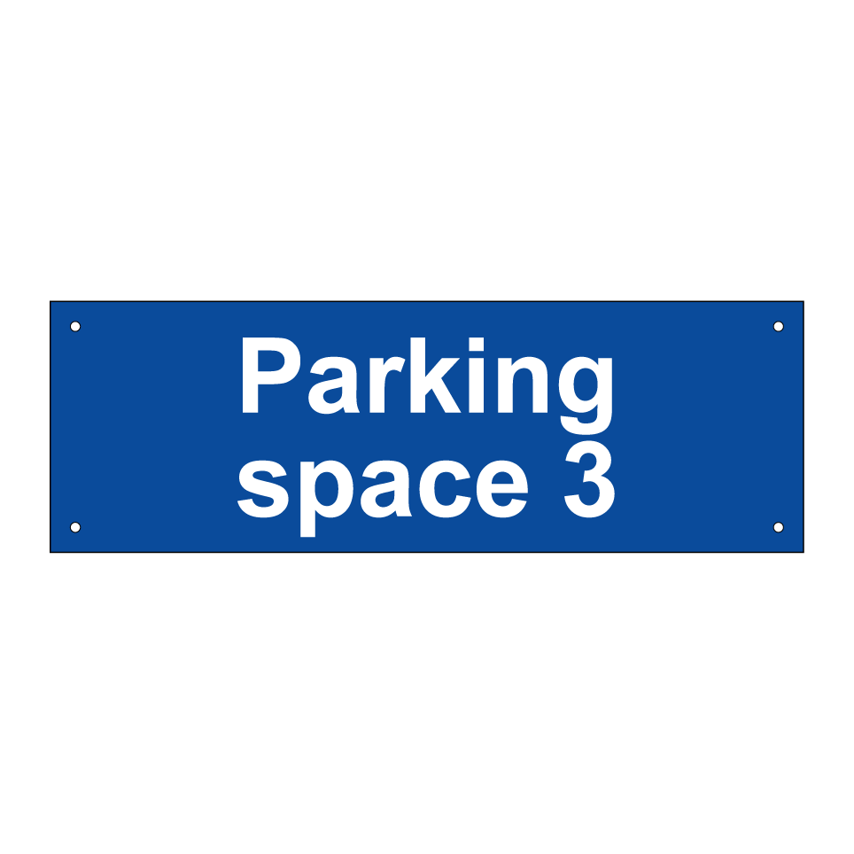Parking space 3