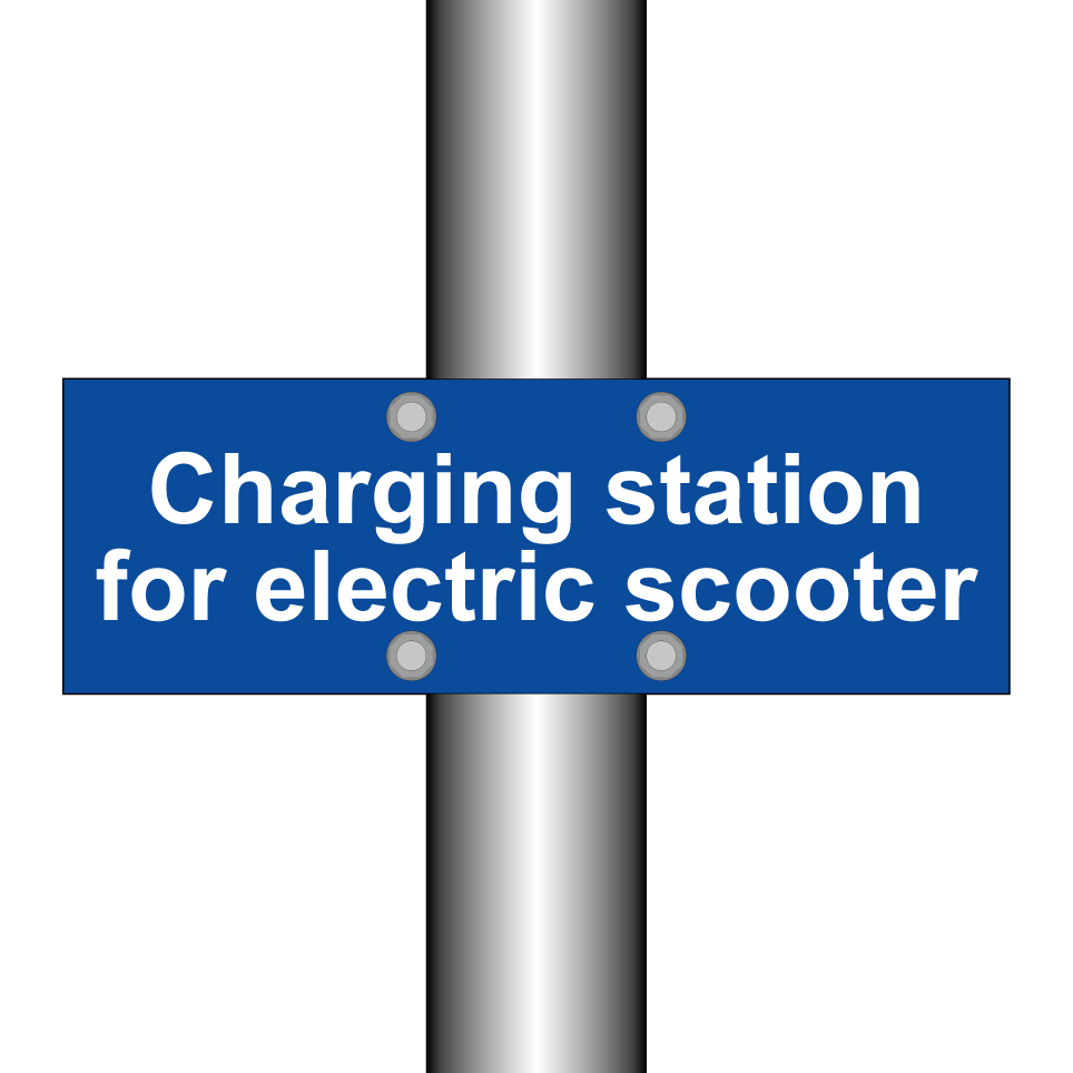 Charging station for electric scooter