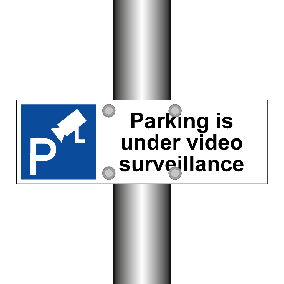 Parking is under video surveillance