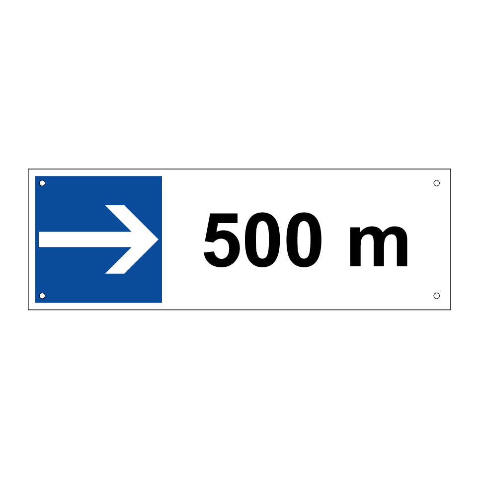 500 m