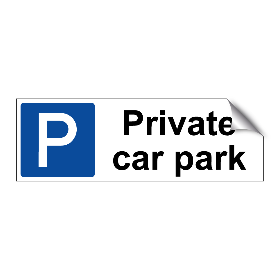 Private car park