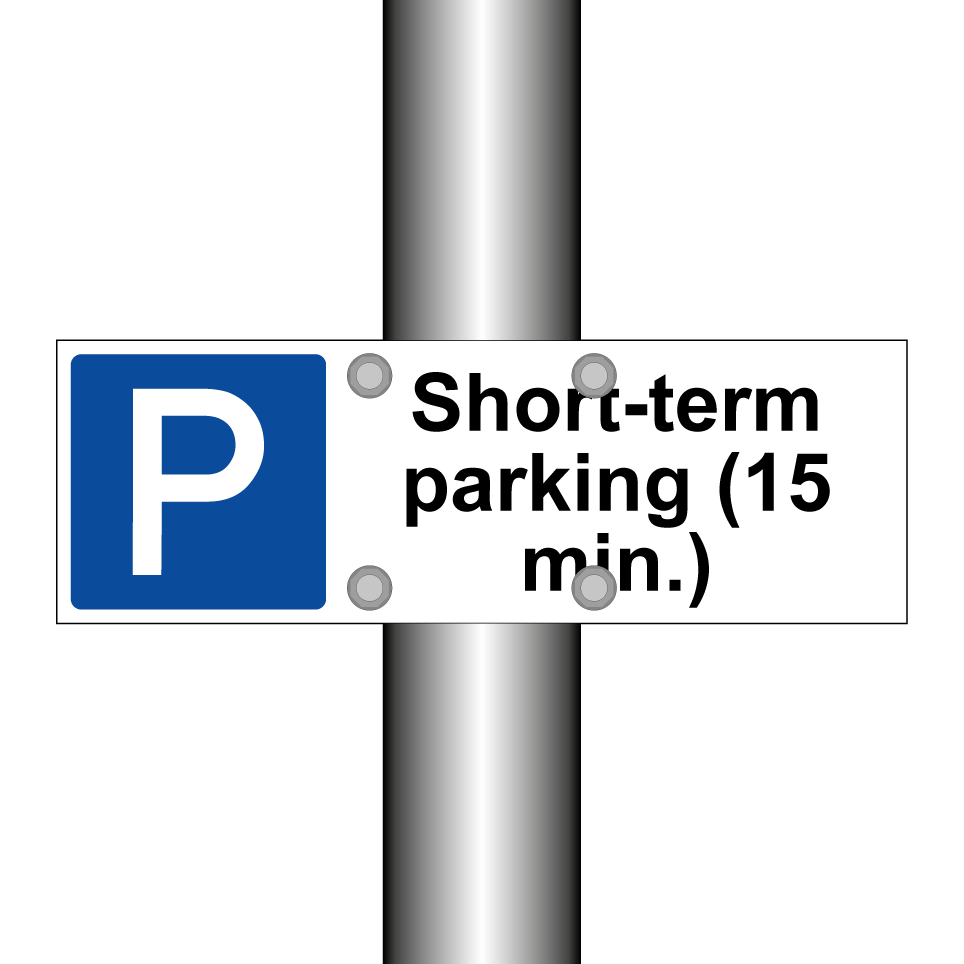 Short-term parking (15 min.)