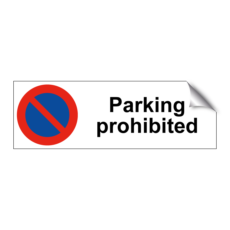 Parking prohibited