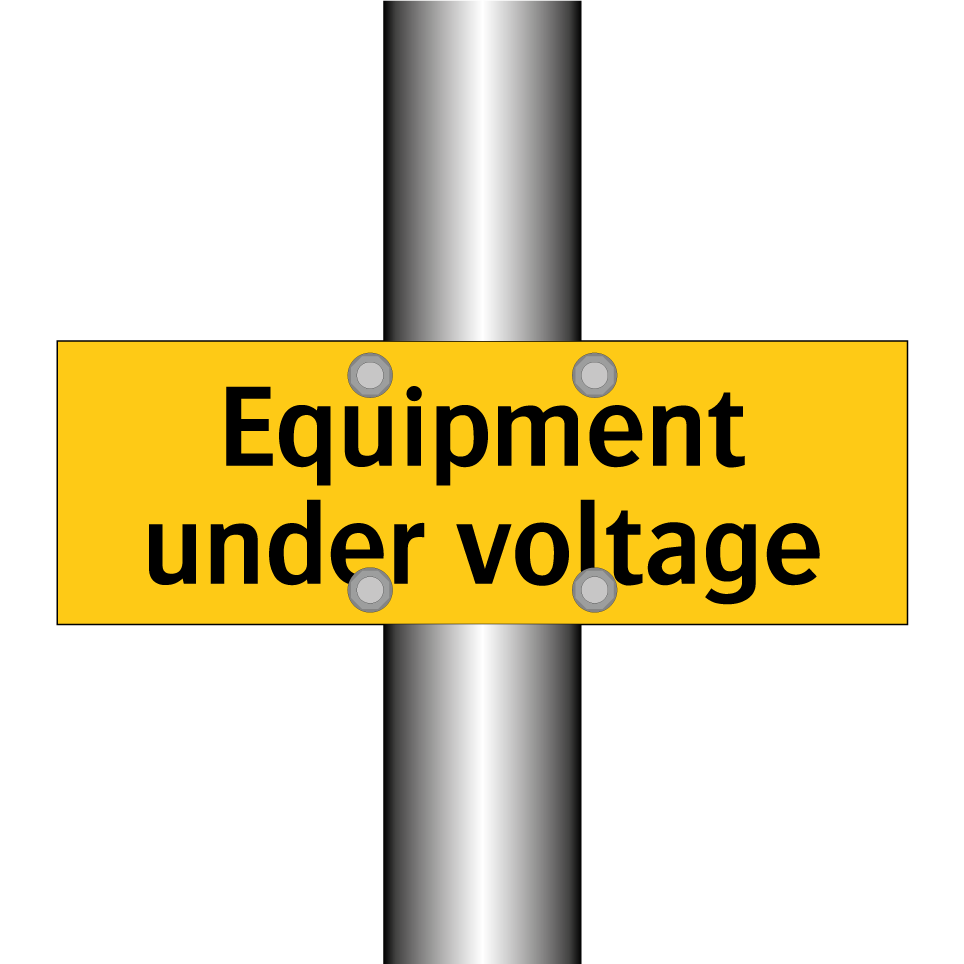 Equipment under voltage