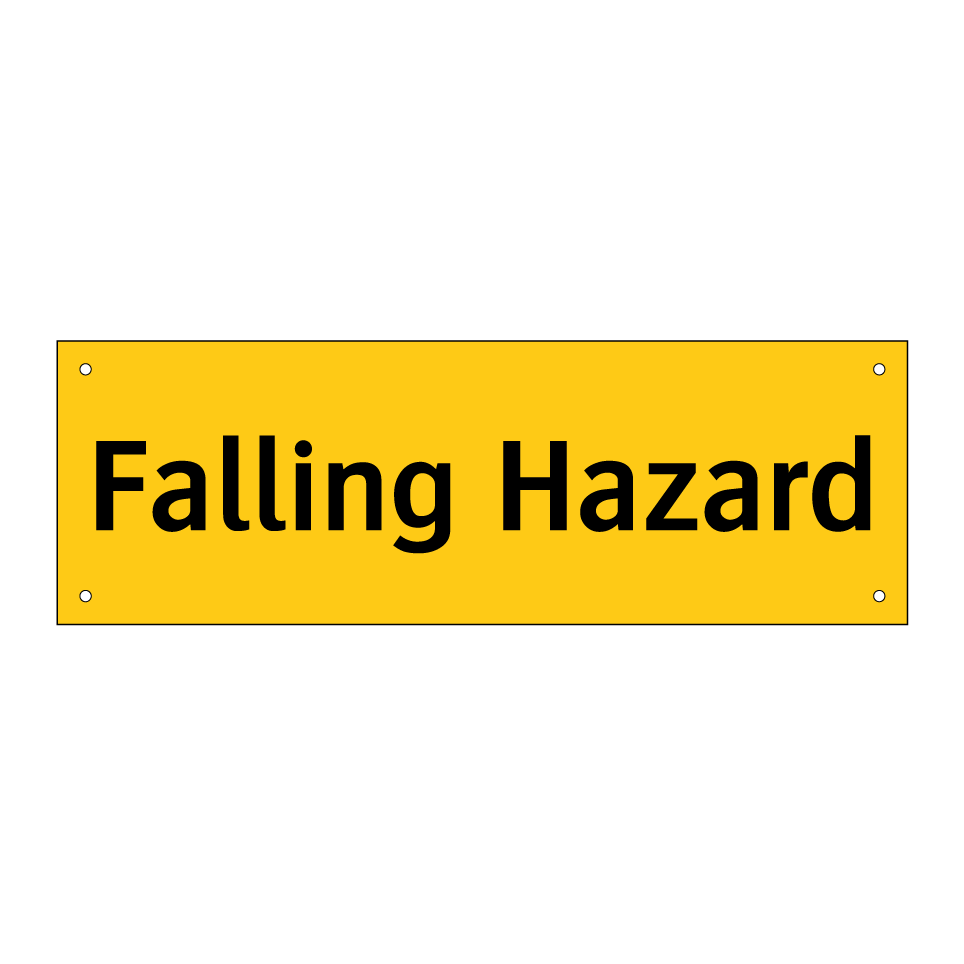 Falling Hazard