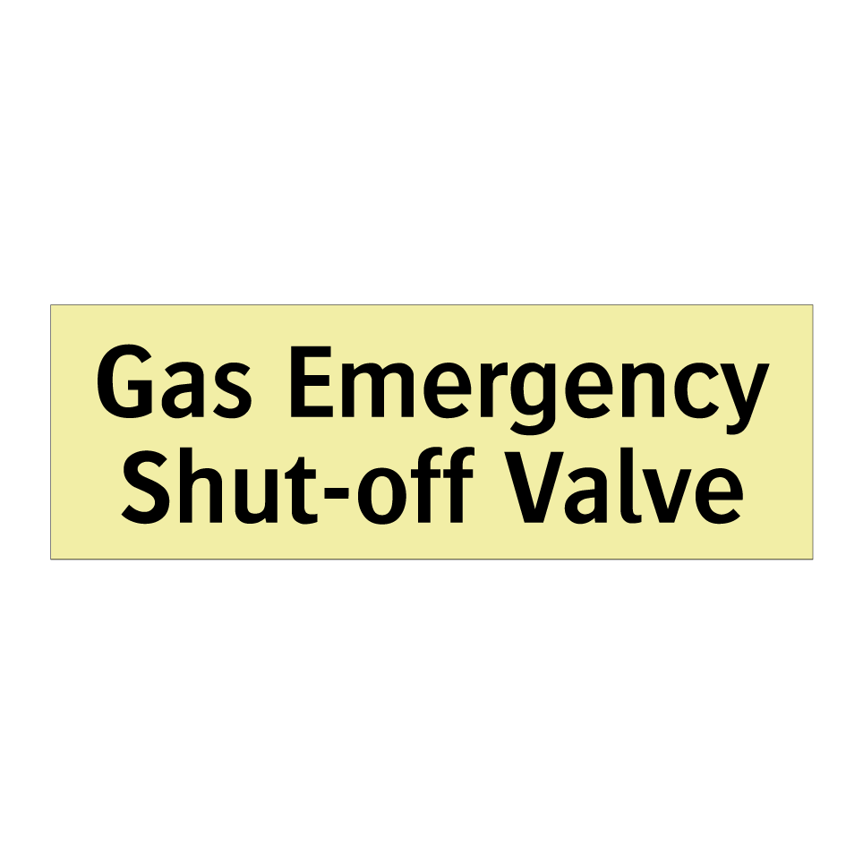 Gas Emergency Shut-off Valve
