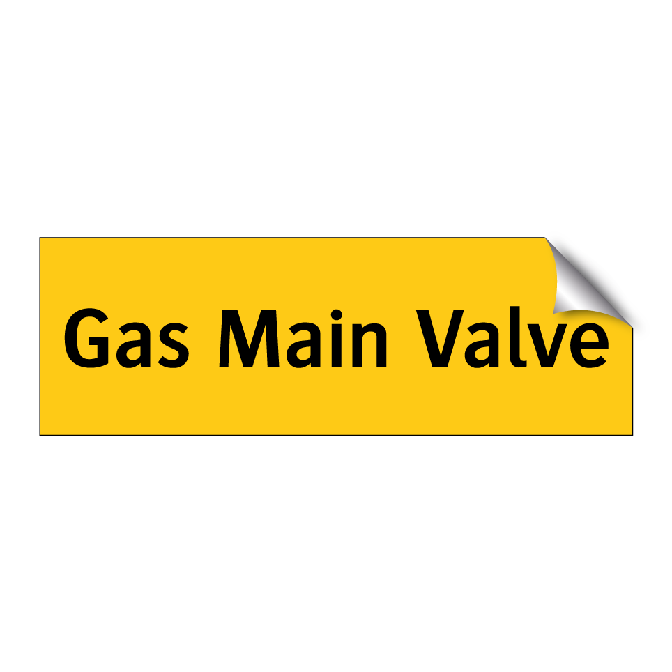 Gas Main Valve