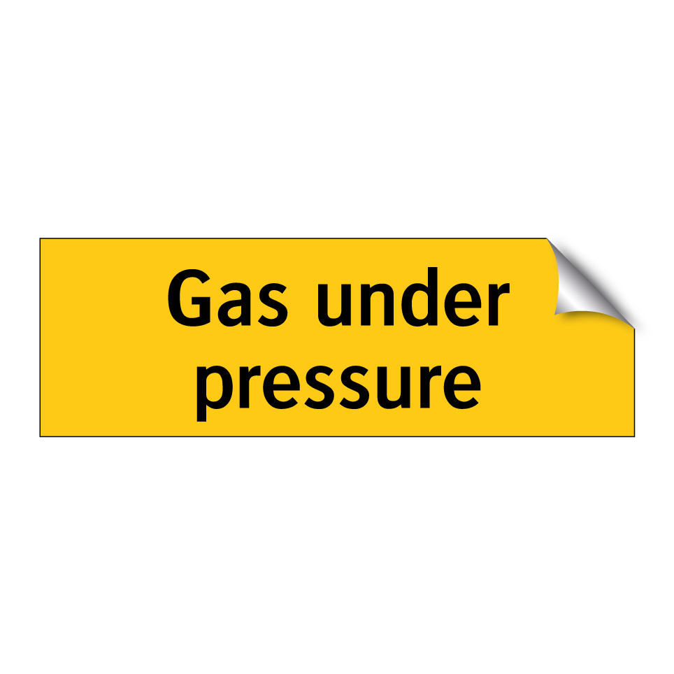 Gas under pressure