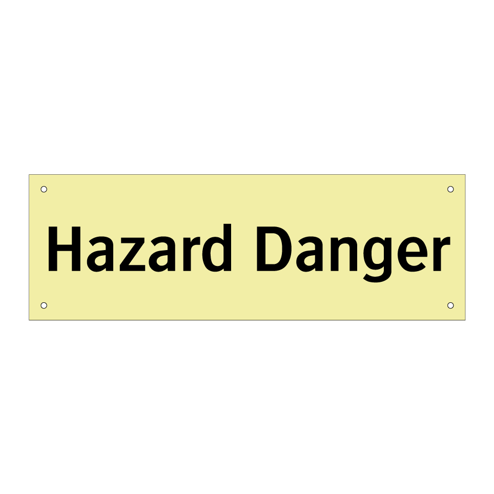 Hazard Danger