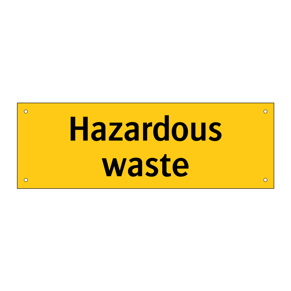 Hazardous waste