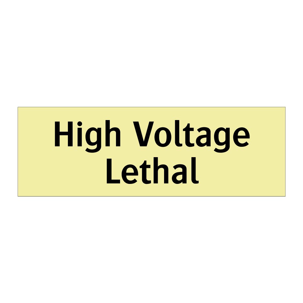 High Voltage Lethal