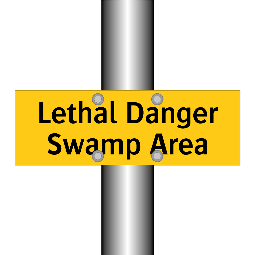 Lethal Danger Swamp Area