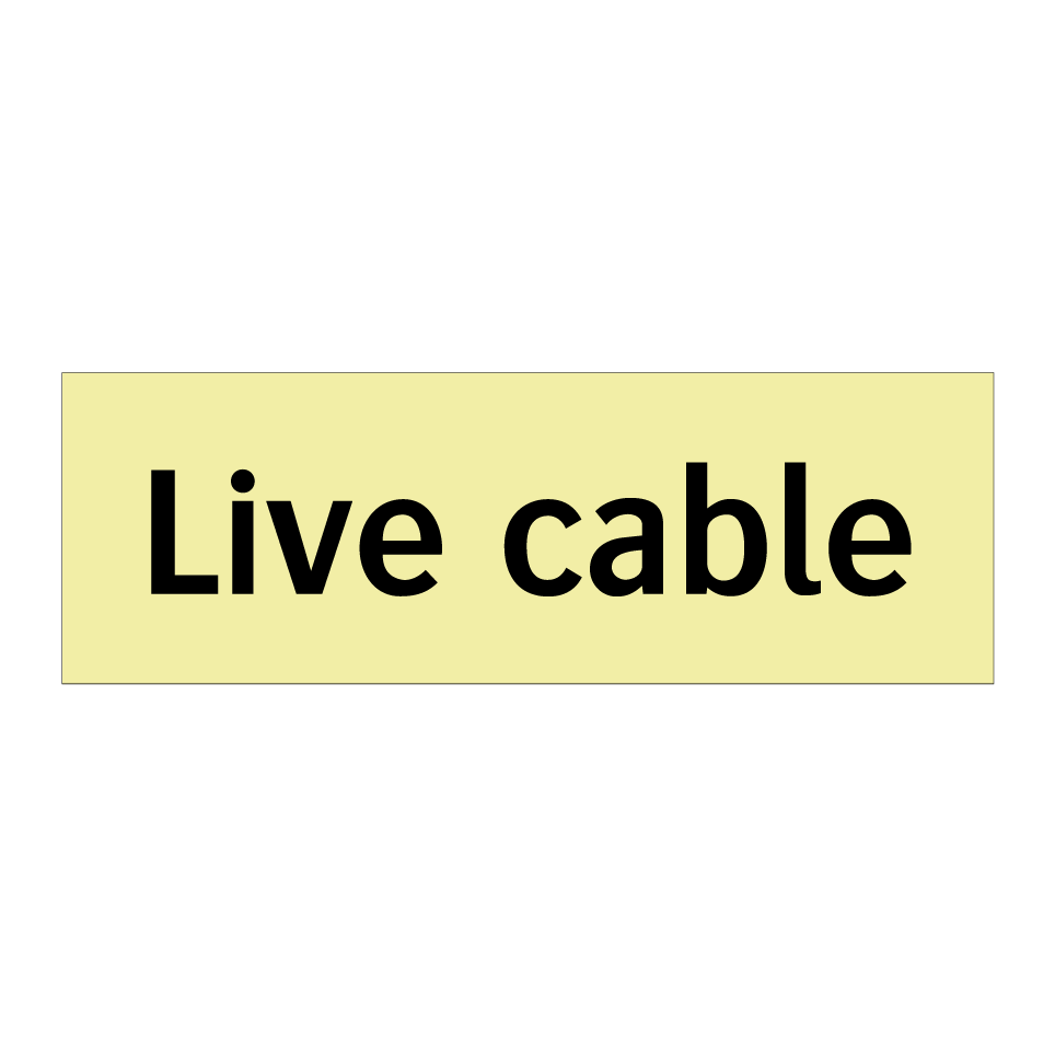 Live cable