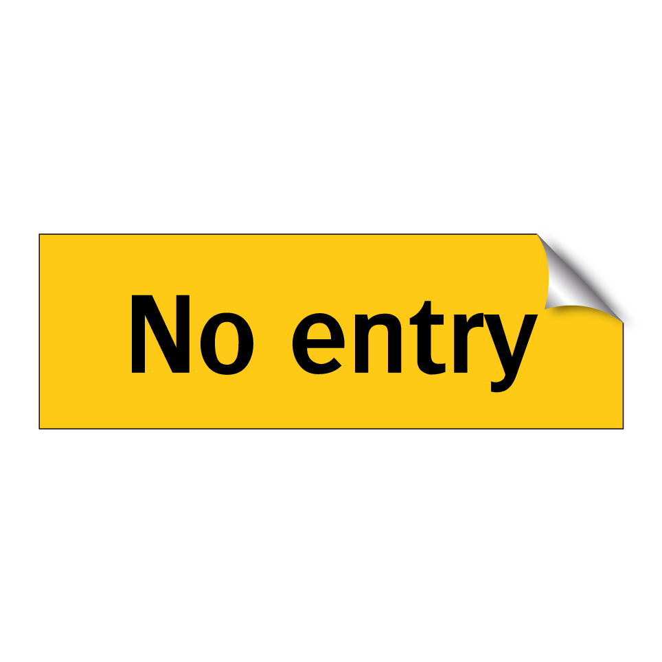 No entry