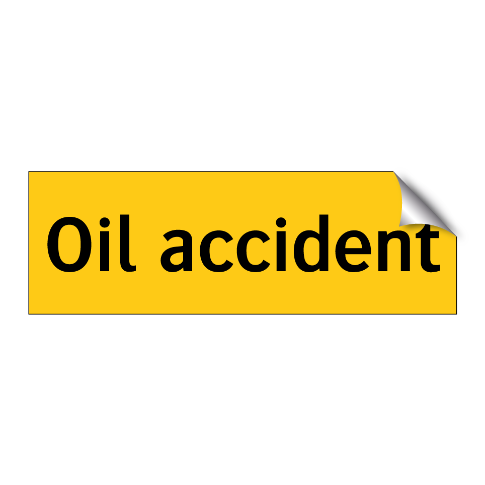 Oil accident