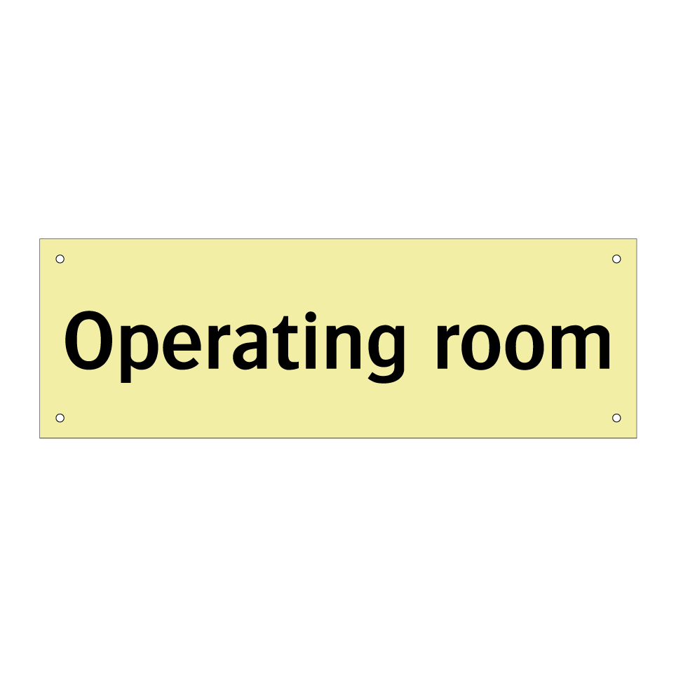 Operating room