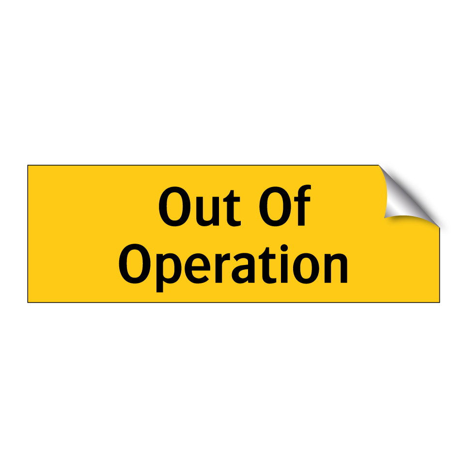 Out Of Operation