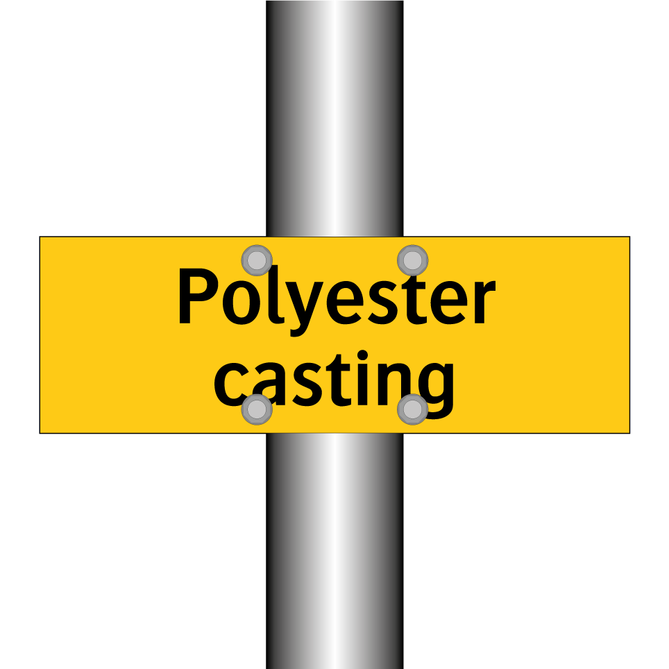 Polyester casting