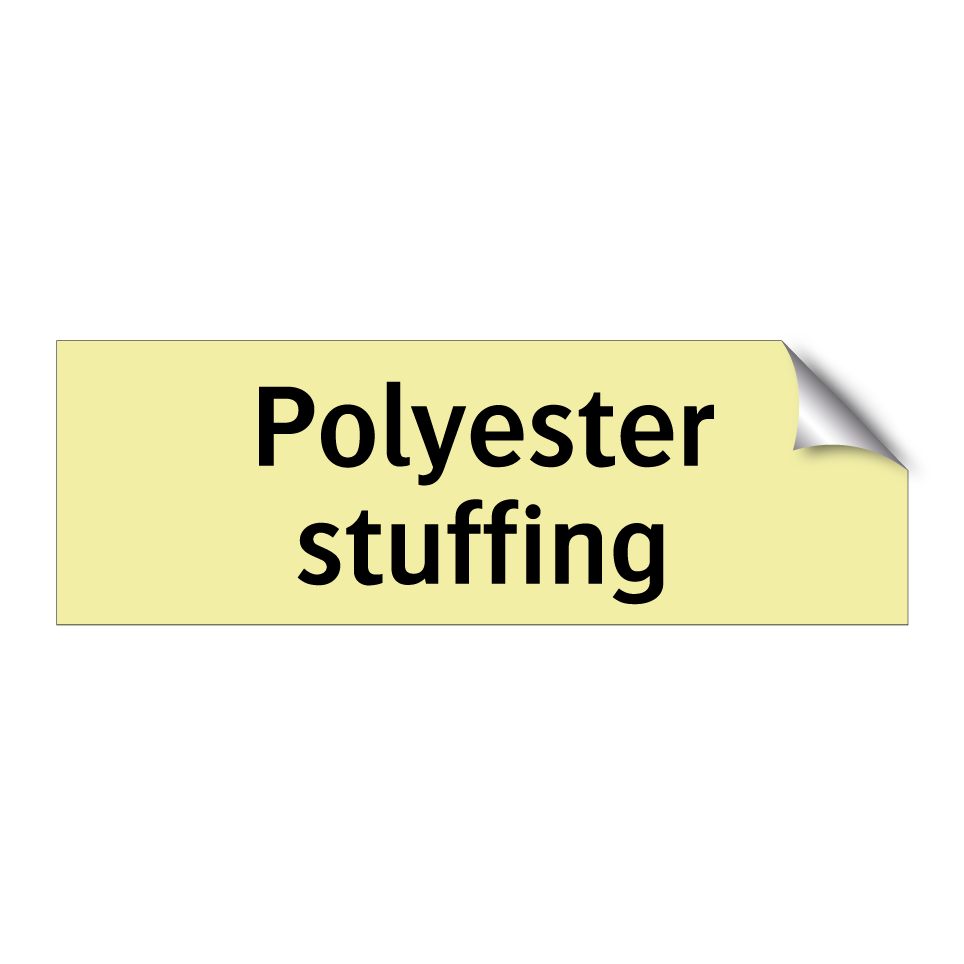 Polyester stuffing