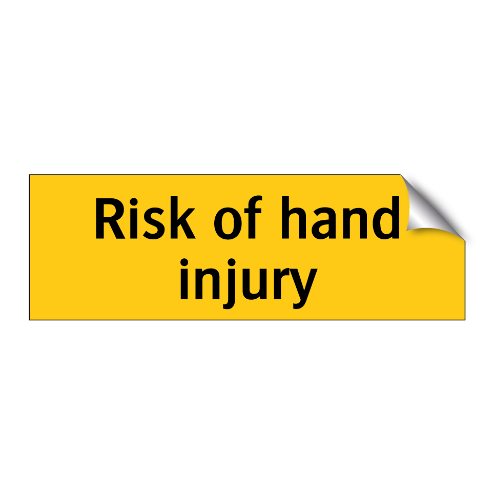 Risk of hand injury