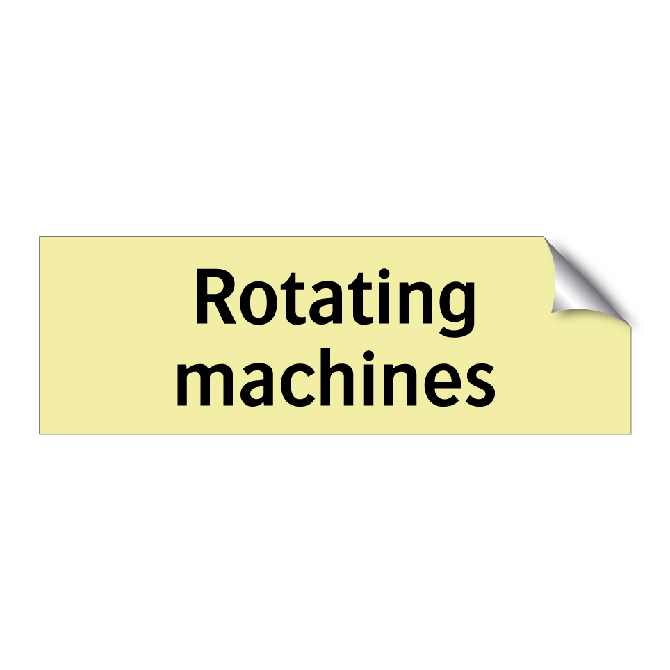 Rotating machines