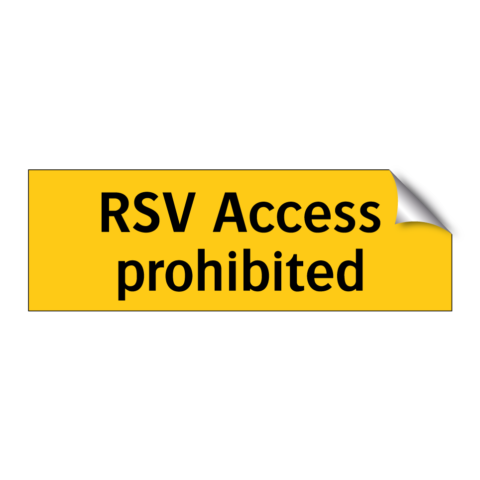 RSV Access prohibited