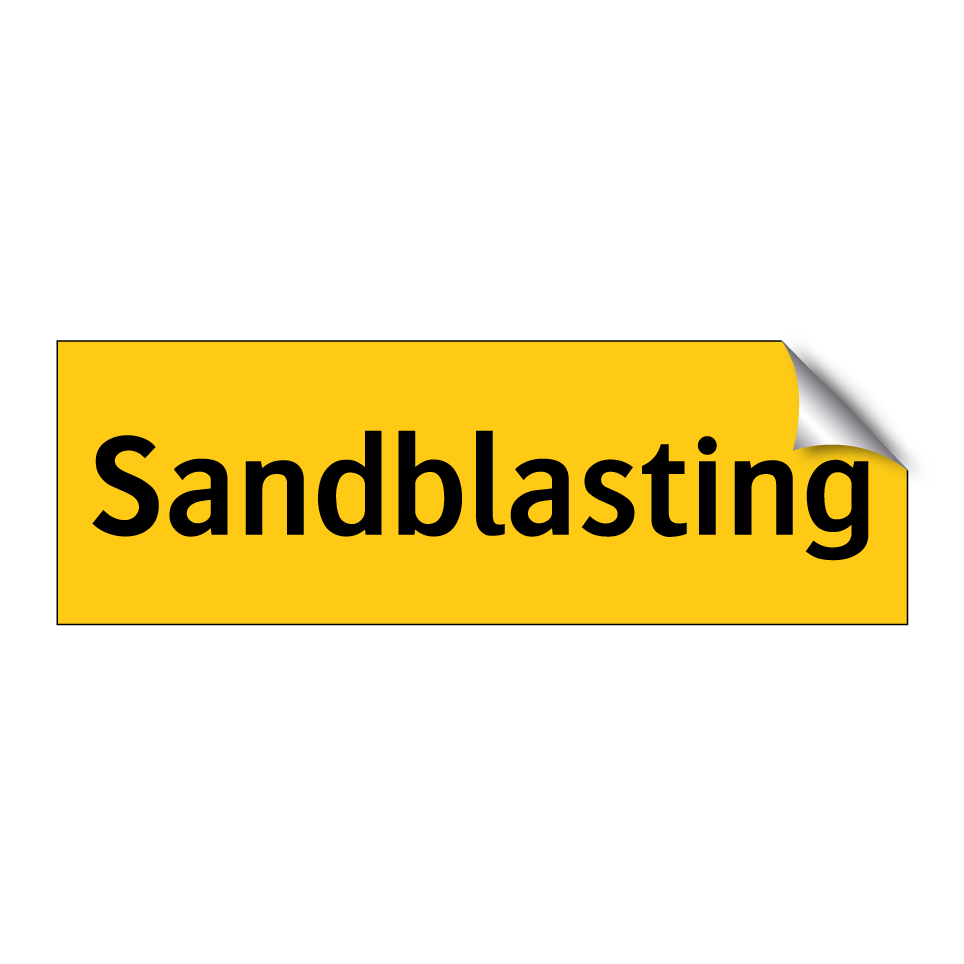 Sandblasting