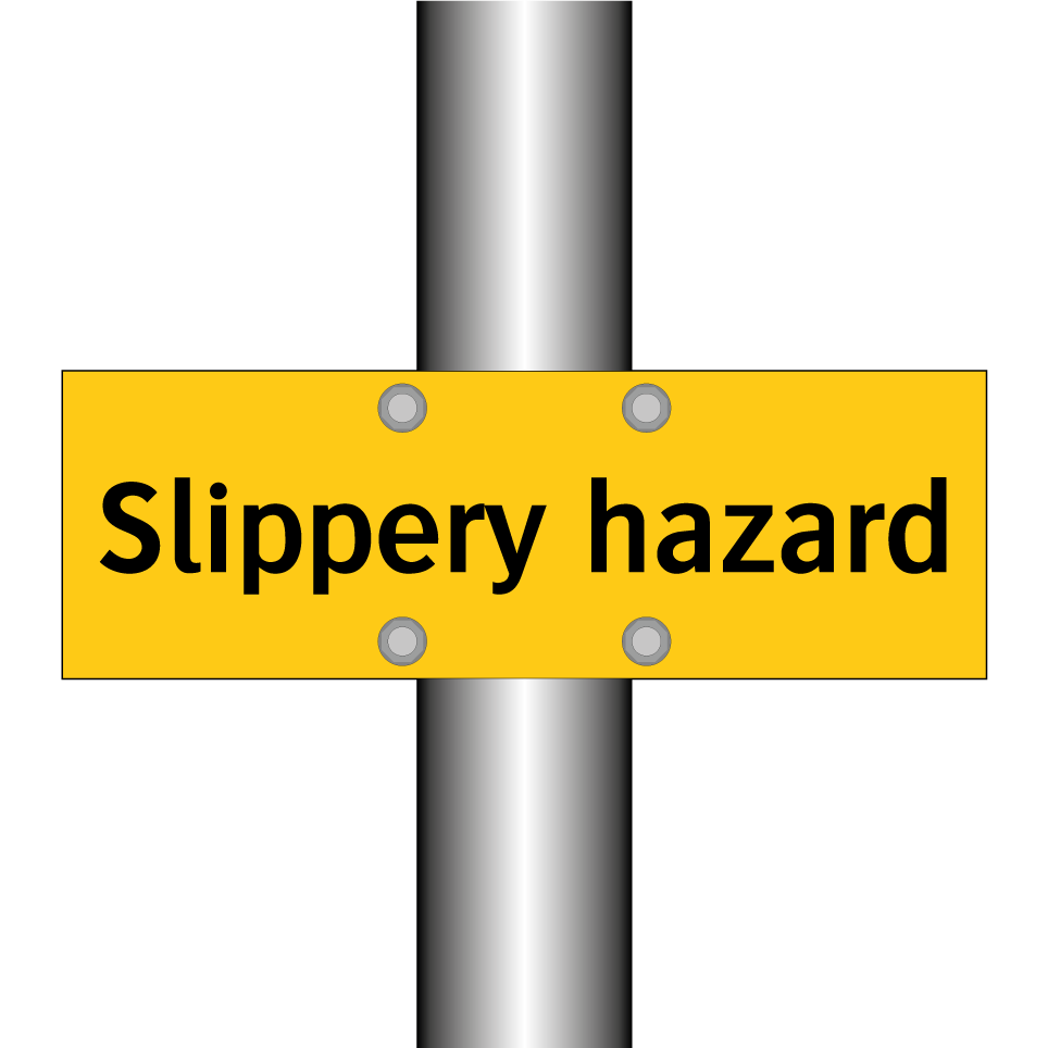 Slippery hazard