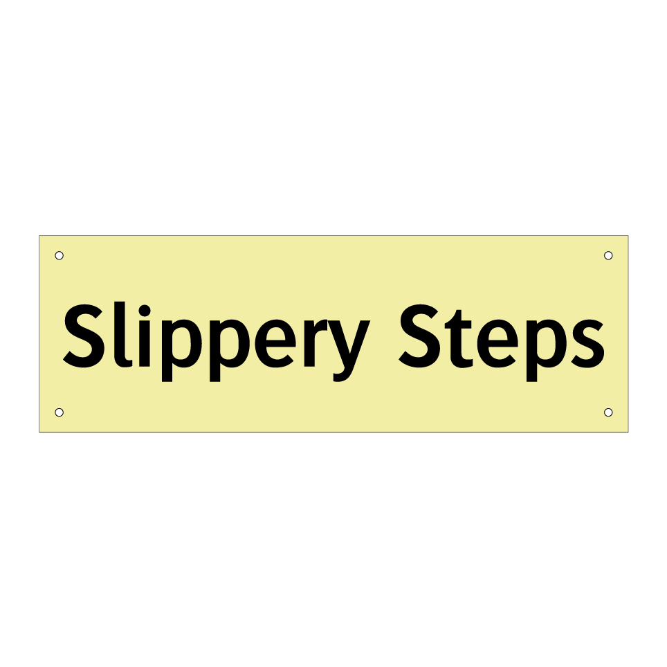 Slippery Steps