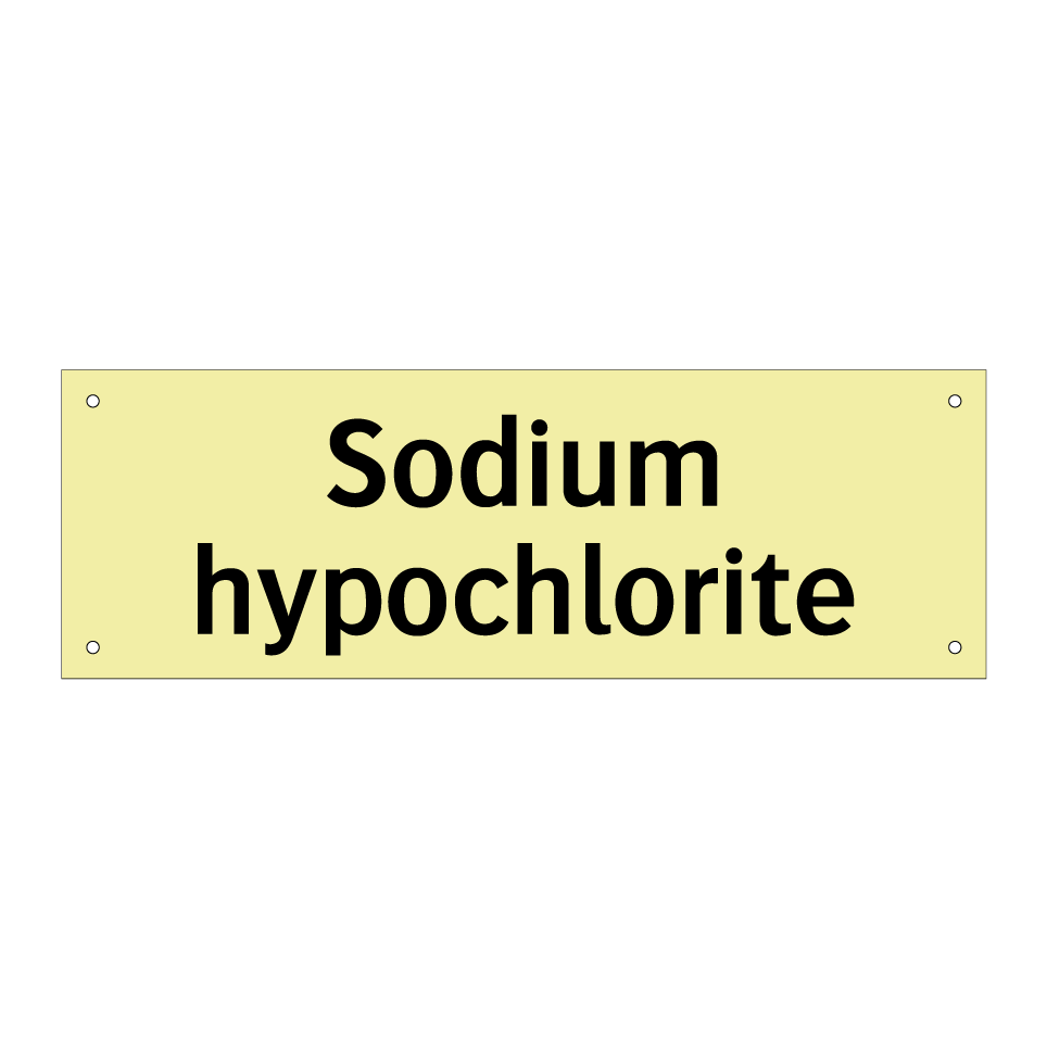 Sodium hypochlorite