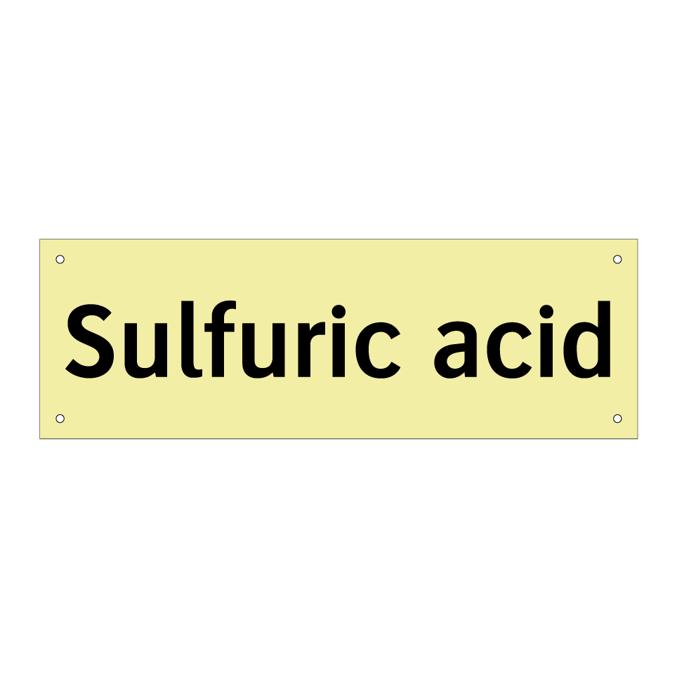 Sulfuric acid