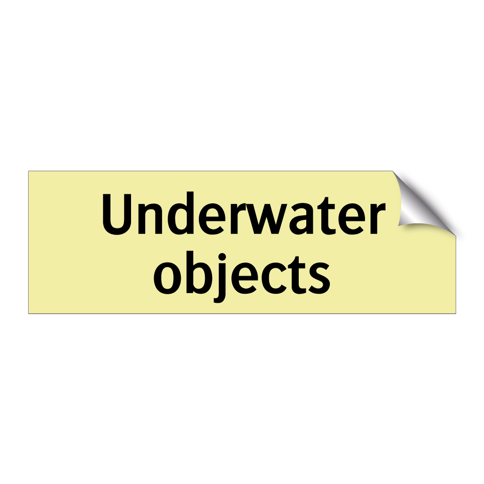 Underwater objects