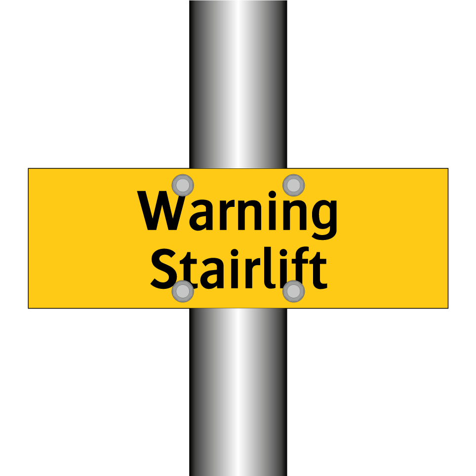 Warning Stairlift