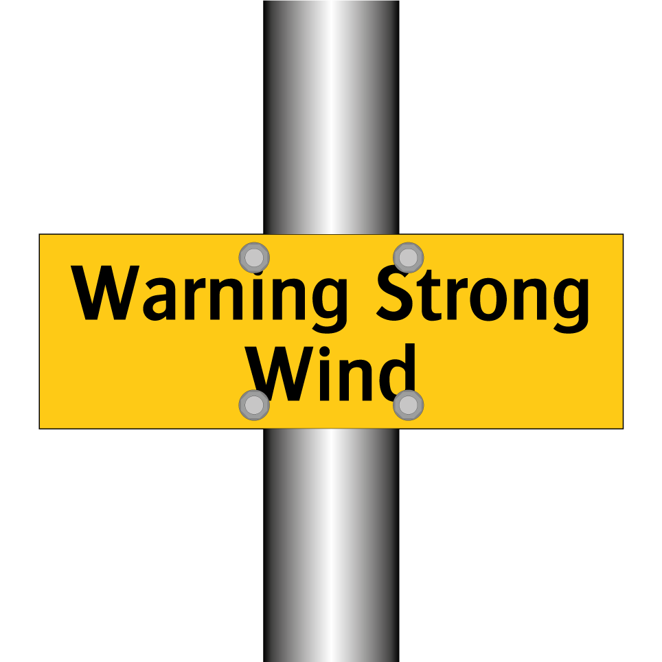 Warning Strong Wind