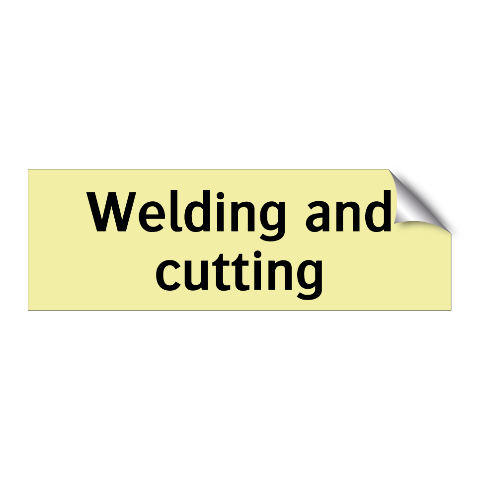 Welding and cutting
