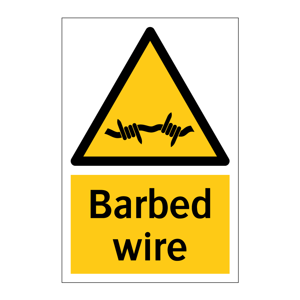 Barbed wire