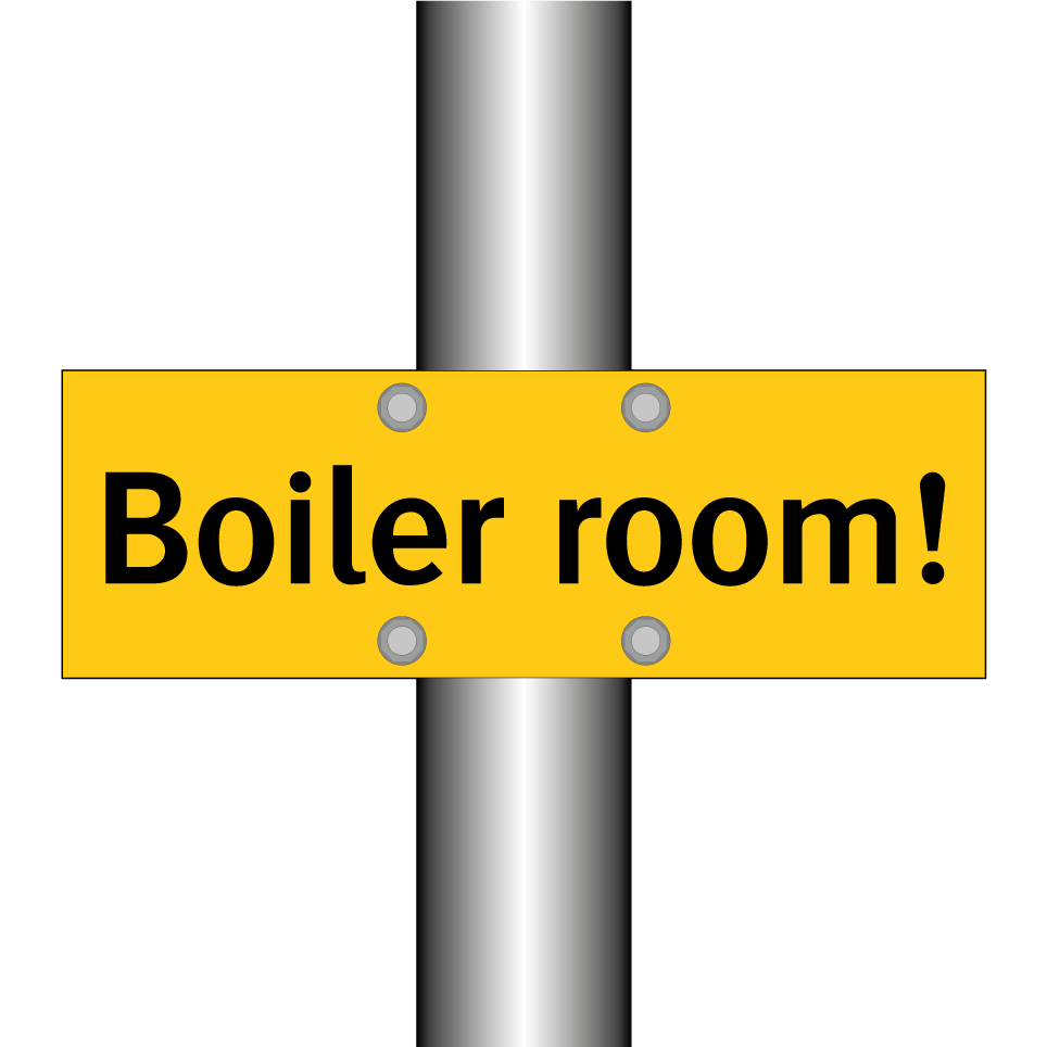 Boiler room!