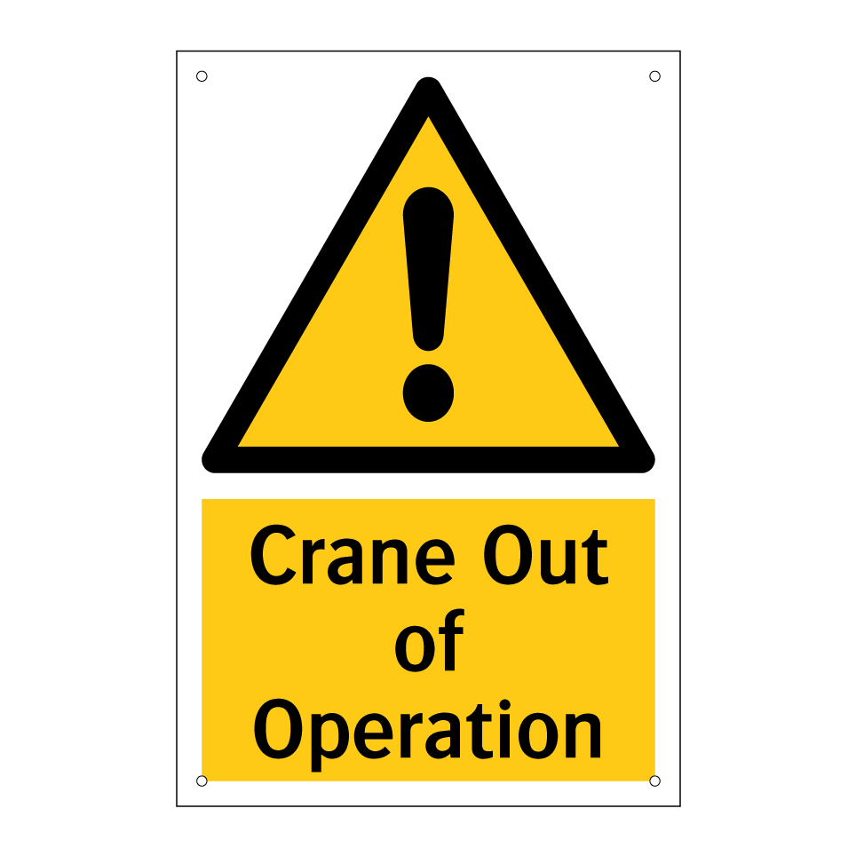 Crane Out of Operation