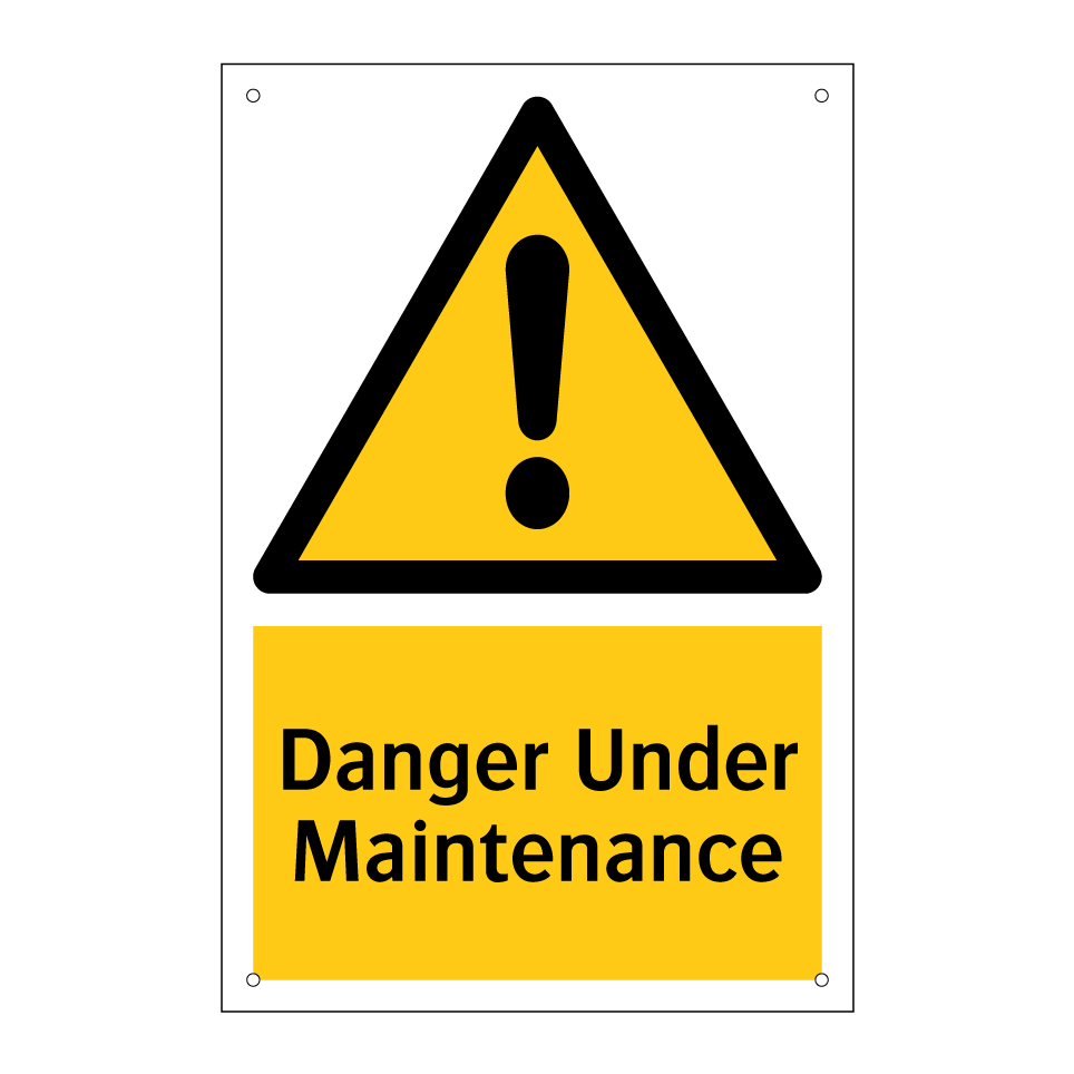 Danger Under Maintenance