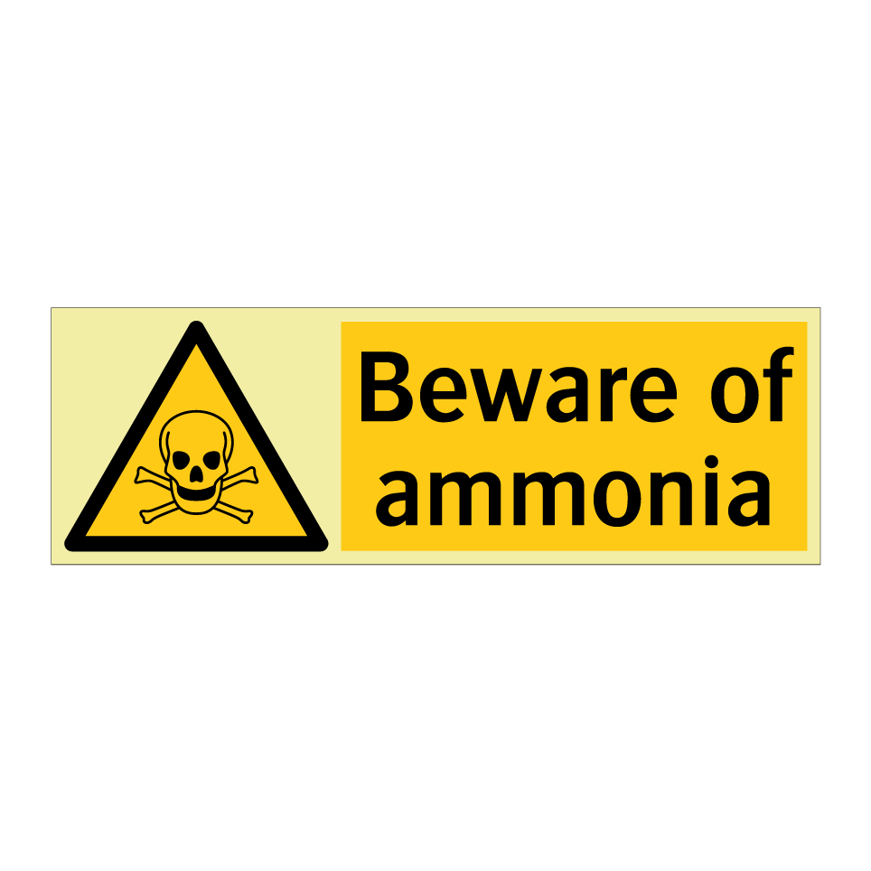 Beware of ammonia