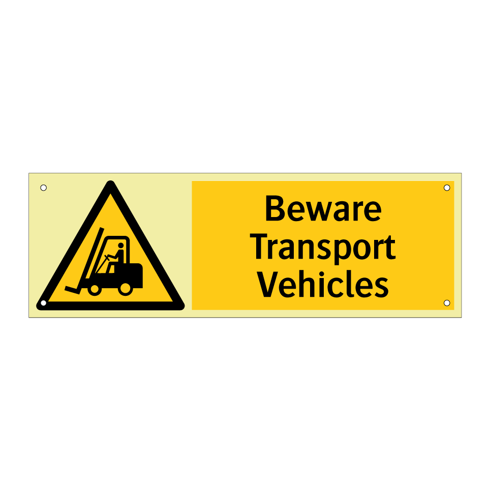 Beware Transport Vehicles