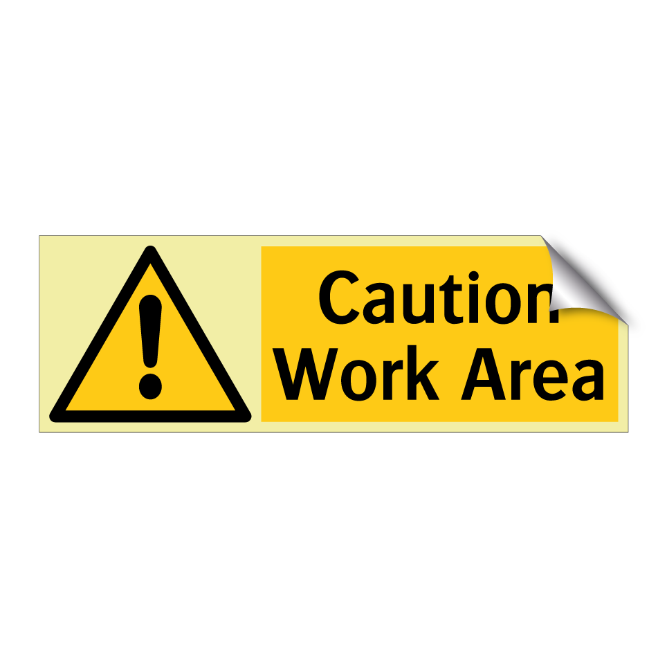 Caution Work Area
