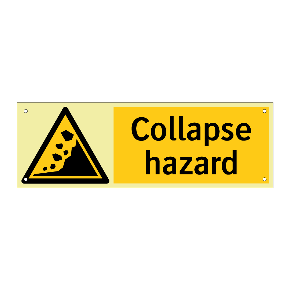 Collapse hazard
