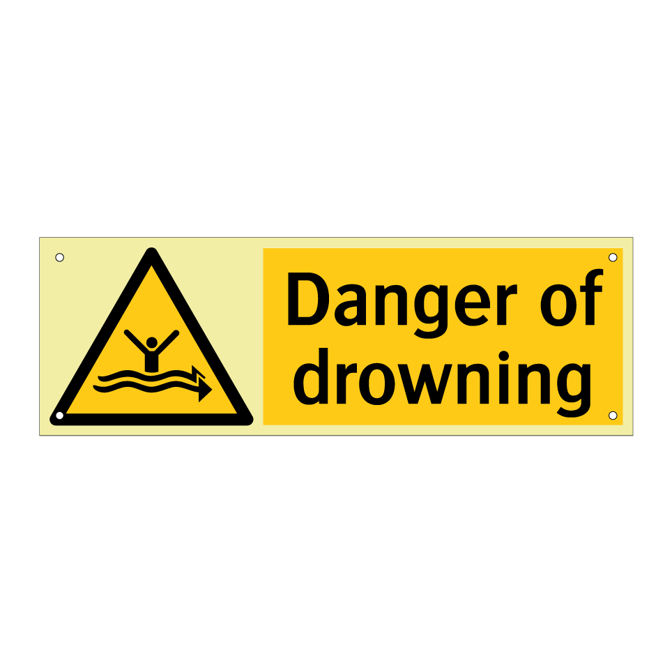 Danger of drowning