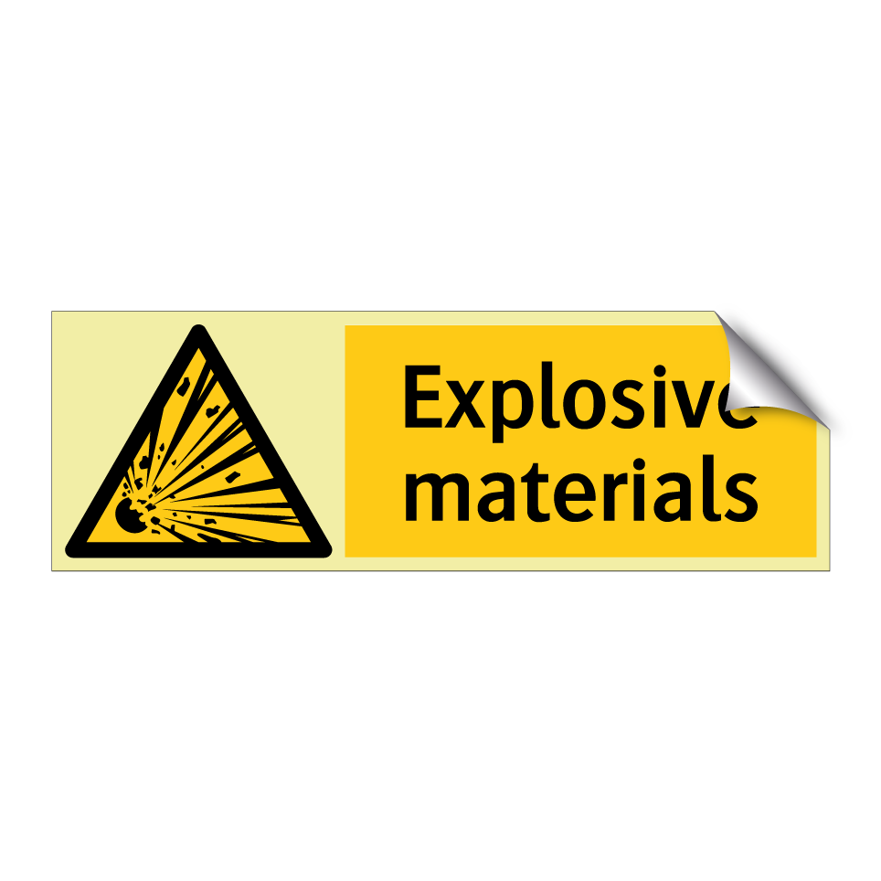 Explosive materials
