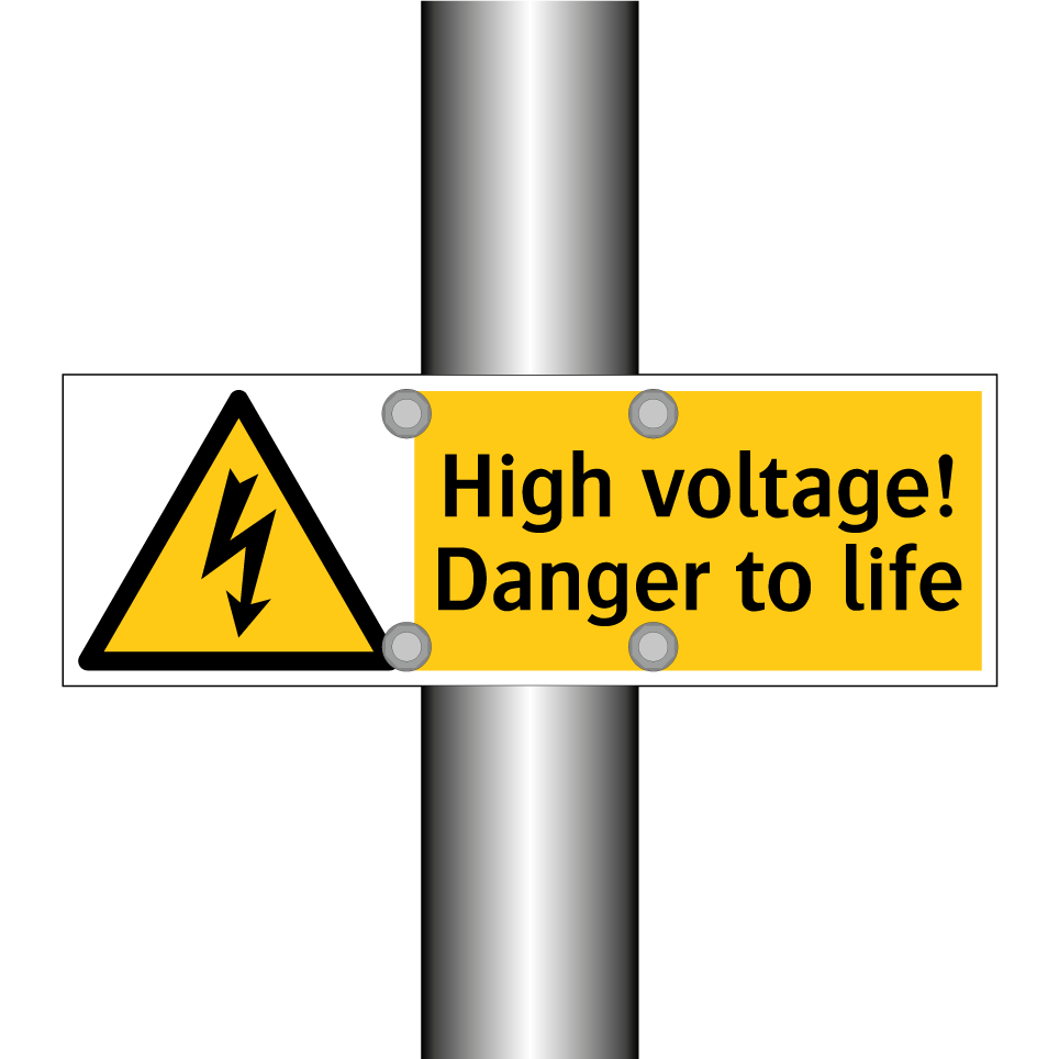 High voltage! Danger to life