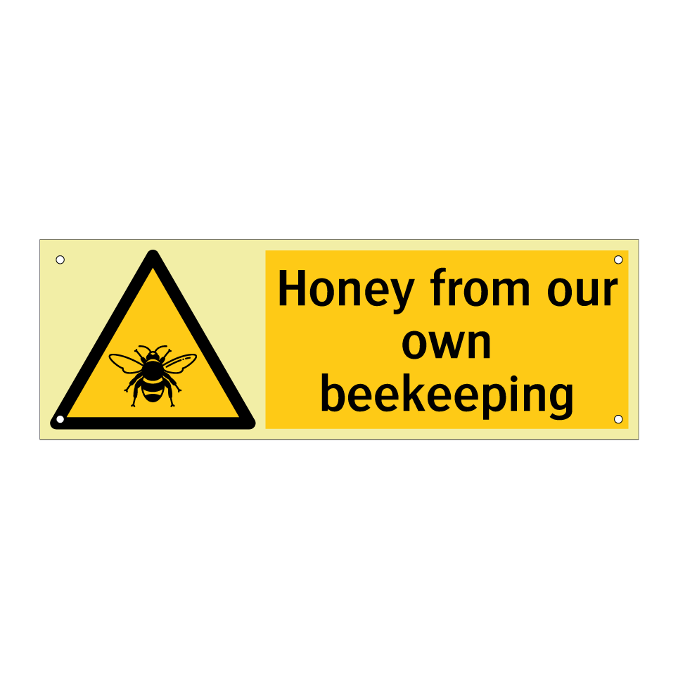 Honey from our own beekeeping