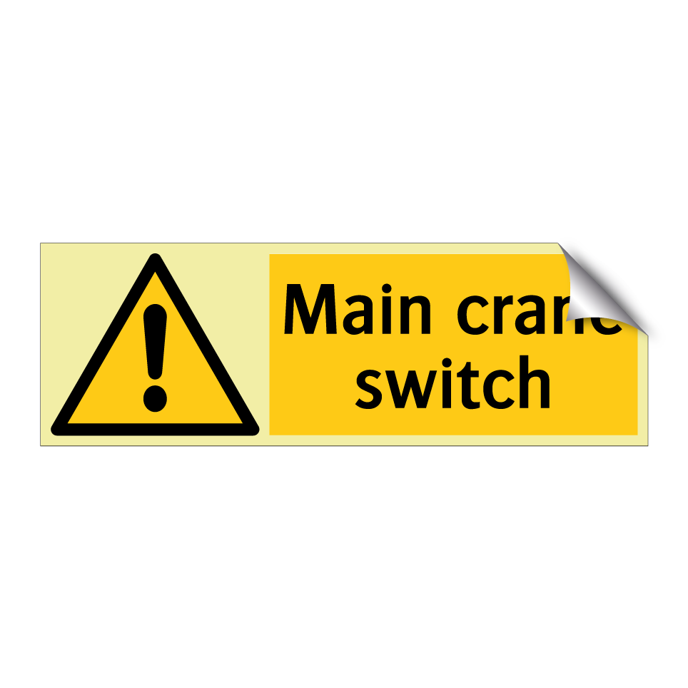 Main crane switch